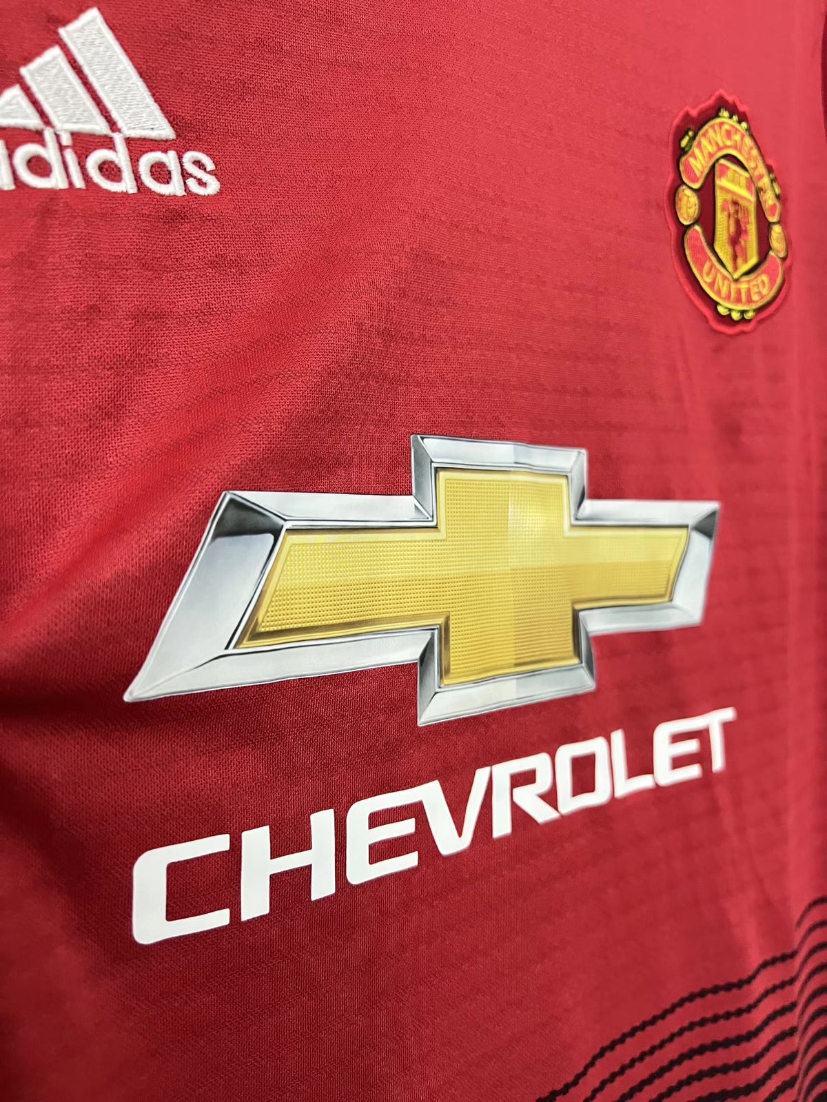 Manchester United 2018/19 Home Retro Jersey - detail view
