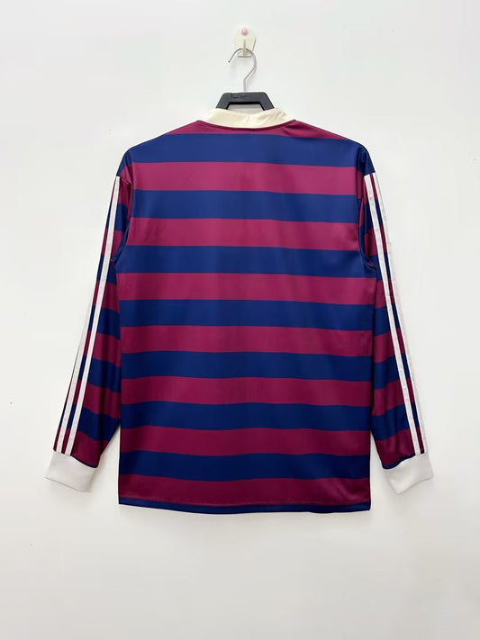 Newcastle United 1995/97 Away Long Sleeve Retro Jersey - back view