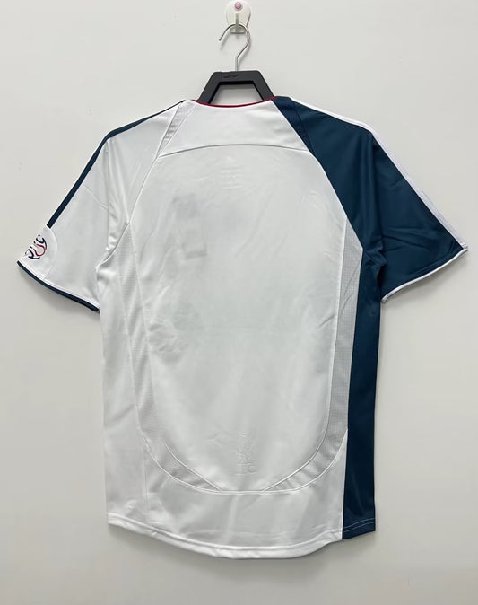 Liverpool 2006/08 Away Retro Jersey - back view