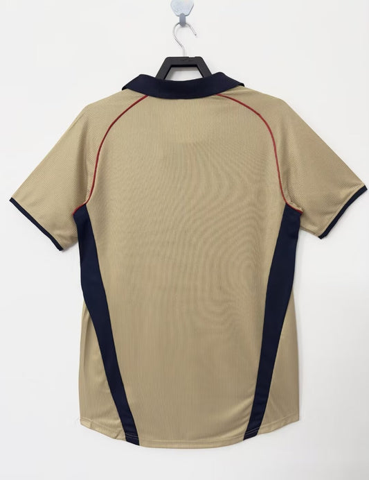 Arsenal 2001/02 Away Retro Jersey - back view