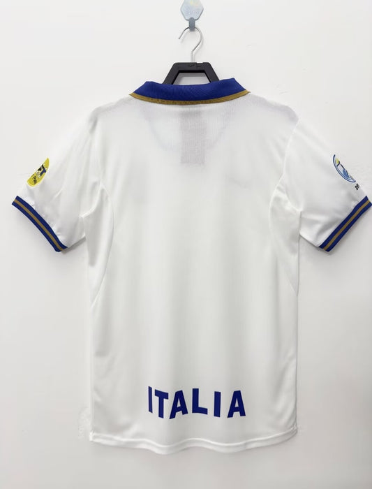 Italy 1996 Away Retro Jersey - back view