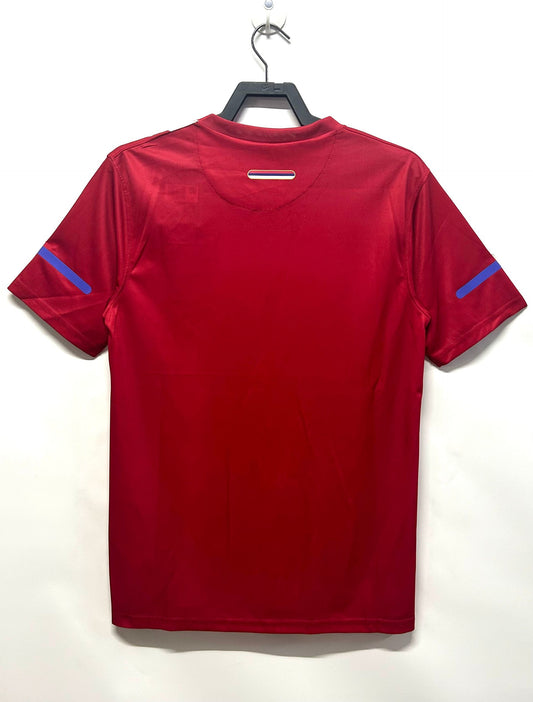 Serbia 2010 Home Retro Jersey - back view