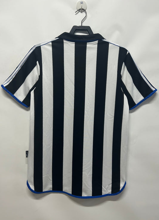 Newcastle United 1999/00 Home Retro Jersey - back view