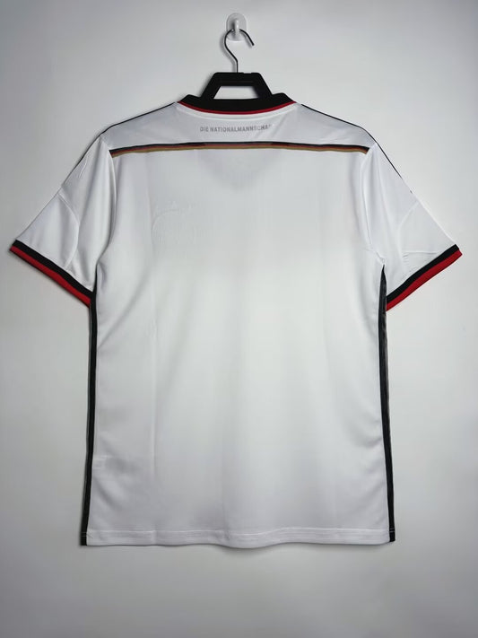 Germany 2014 Home Retro Jersey - back view