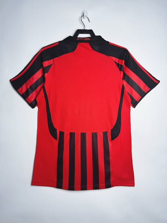 AC Milan 2007/08 Home Retro Jersey - back view