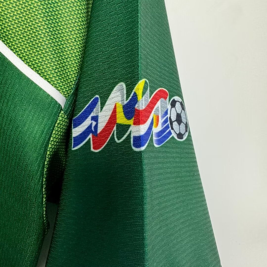 Palmeiras 1999 Copa Libertadores Champions Retro Jersey - detail view