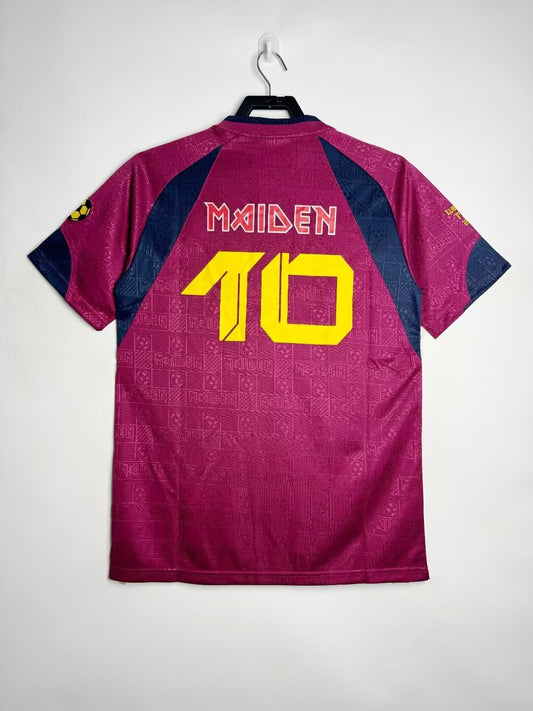 Iron Maiden 2010 Away Football Jersey - back view
