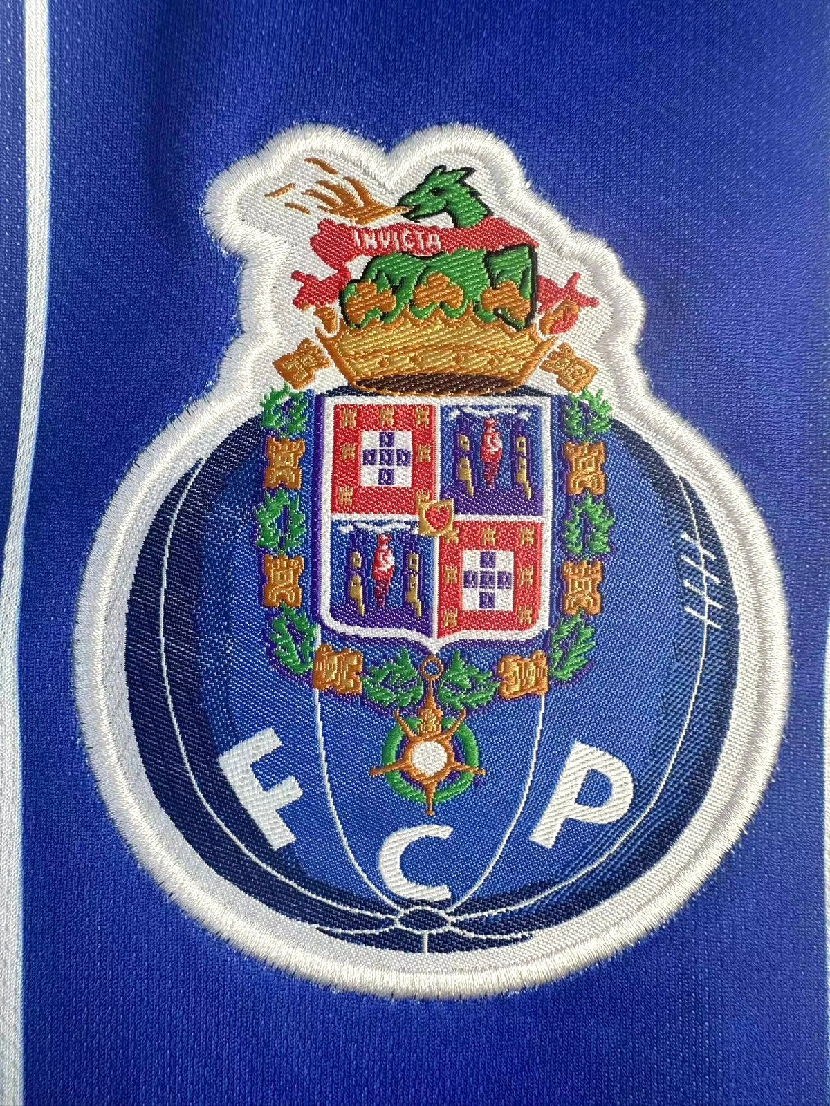 Porto 2003/04 Home Retro Jersey - detail view