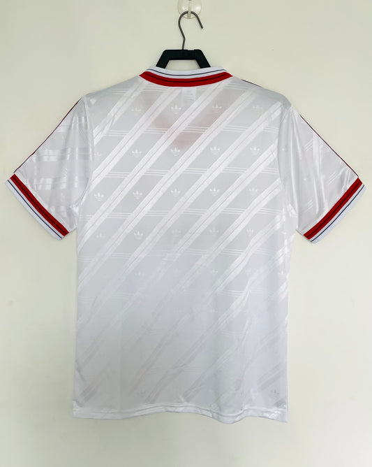 Manchester United 1986/88 Away Retro Jersey - back view