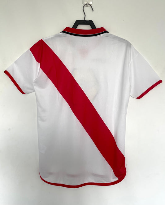 Rayo Vallecano 2001/02 Home Retro Jersey - back view