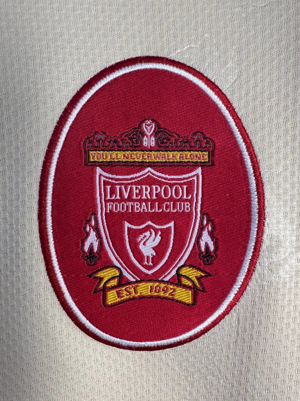Liverpool 1996/97 Away Long Sleeve Retro Jersey - detail view