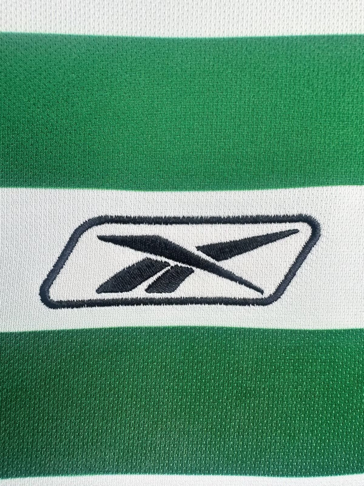 Sporting CP 2003/04 Home Retro Jersey - detail view