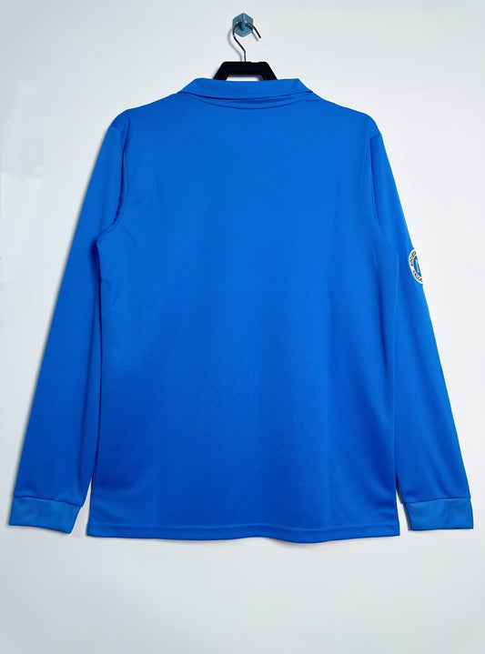 Napoli 1987/88 Home Long Sleeve Retro Jersey - back view
