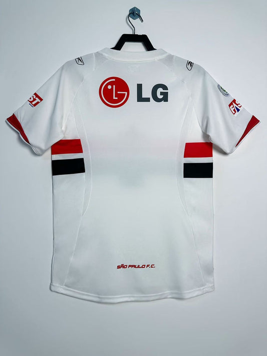 Sao Paulo 2007/08 Home Retro Jersey - back view