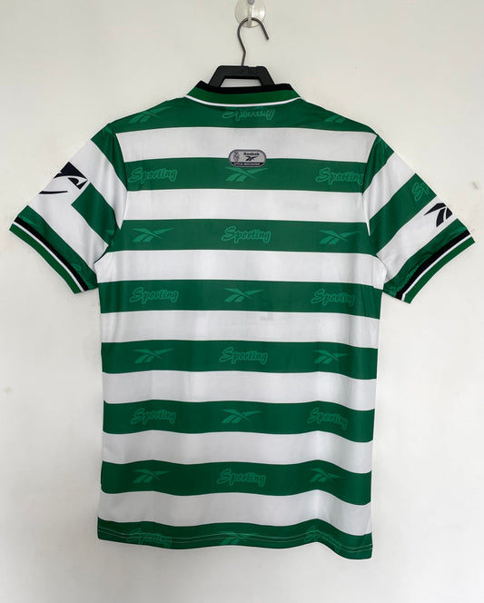 Sporting CP 1999/00 Home Retro Jersey - back view