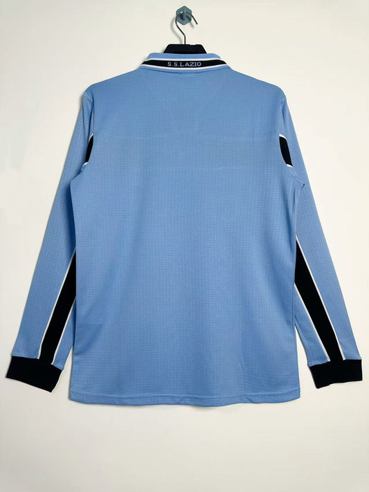Lazio 1998/99 Home Long Sleeve Retro Jersey - back view