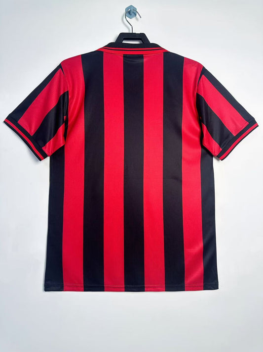 AC Milan 1997/98 Home Retro Jersey - back view