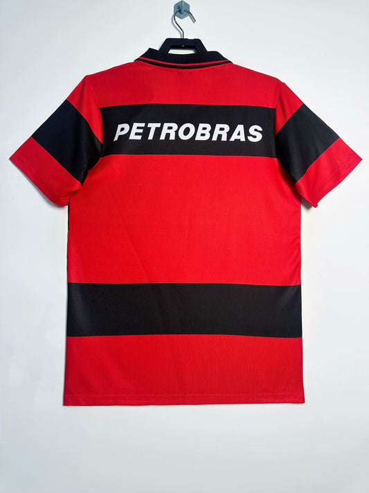 Flamengo 1995 Home Retro Jersey - back view