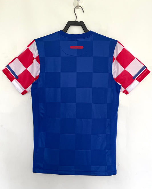 Croatia 2010 Away Retro Jersey - back view