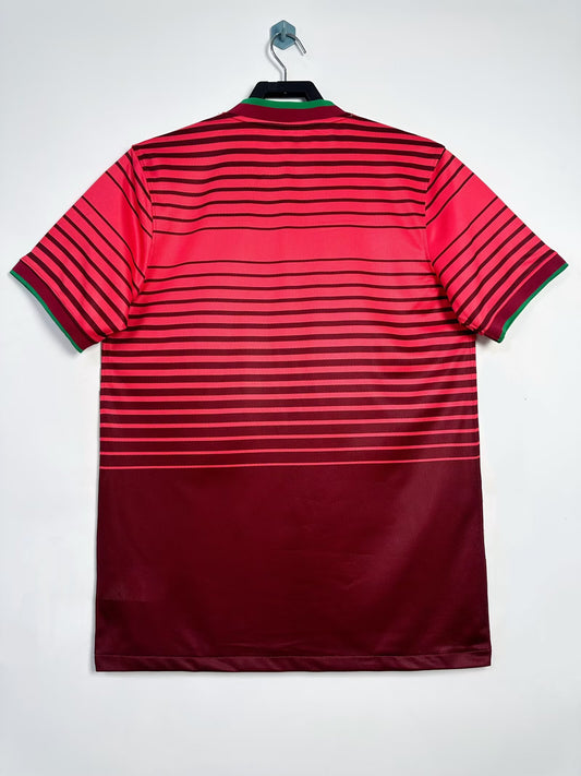 Portugal 2014 Home Retro Jersey - back view