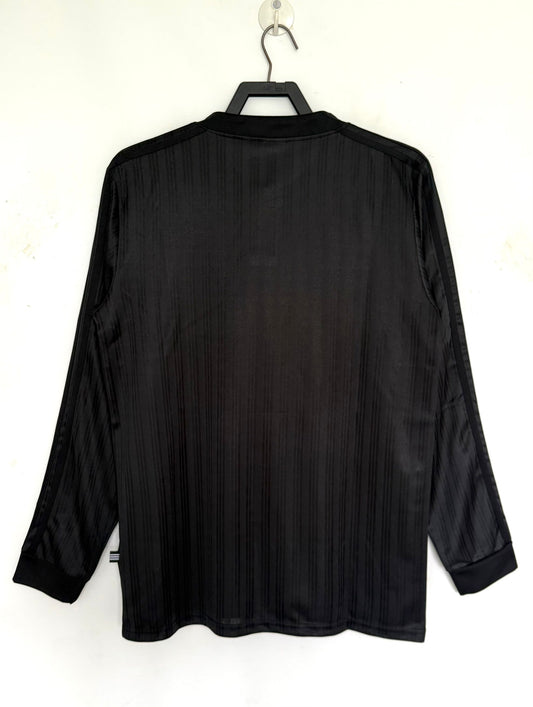 Liverpool 1995/96 Long Sleeve Special Edition Black Retro Jersey - back view
