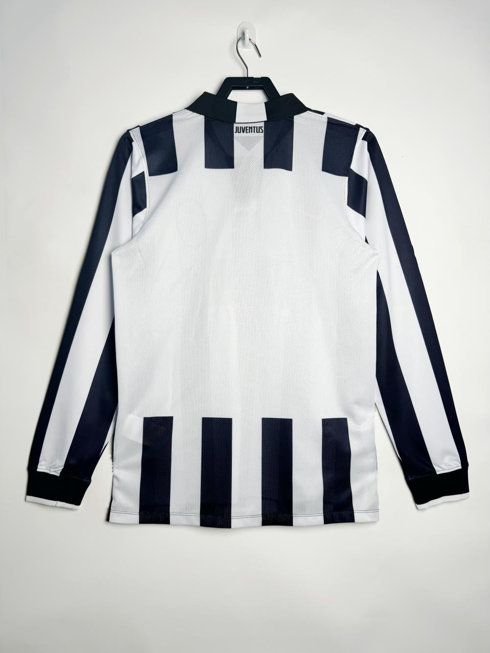 Juventus 1995/97 Home Long Sleeve Retro Jersey - back view