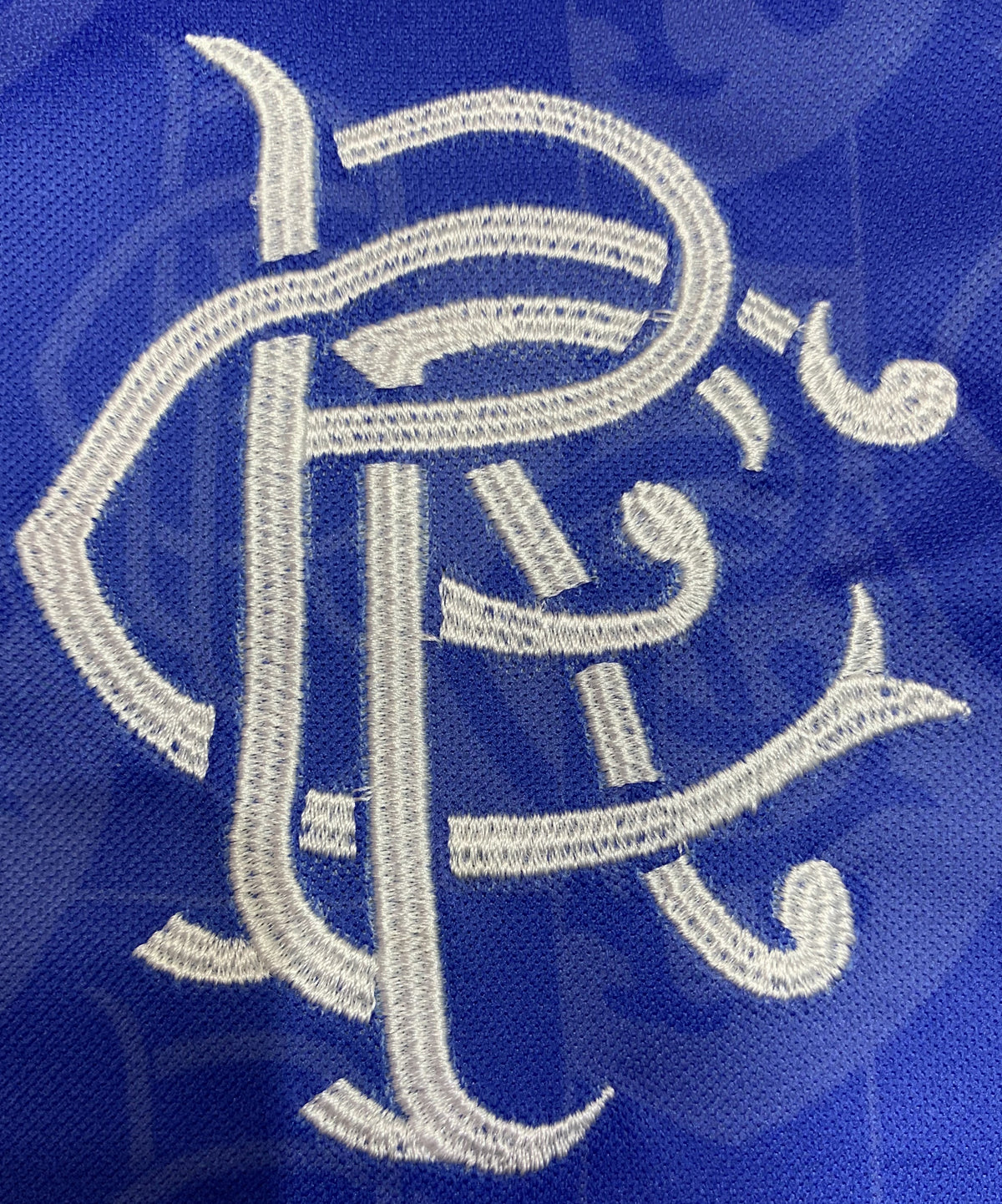Rangers 1996/97 Home Retro Jersey - detail view