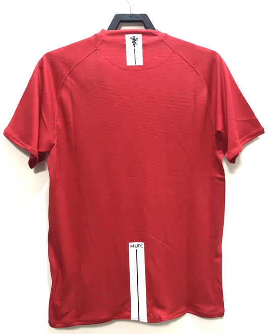 Manchester United 2007/08 Home Retro Jersey - back view