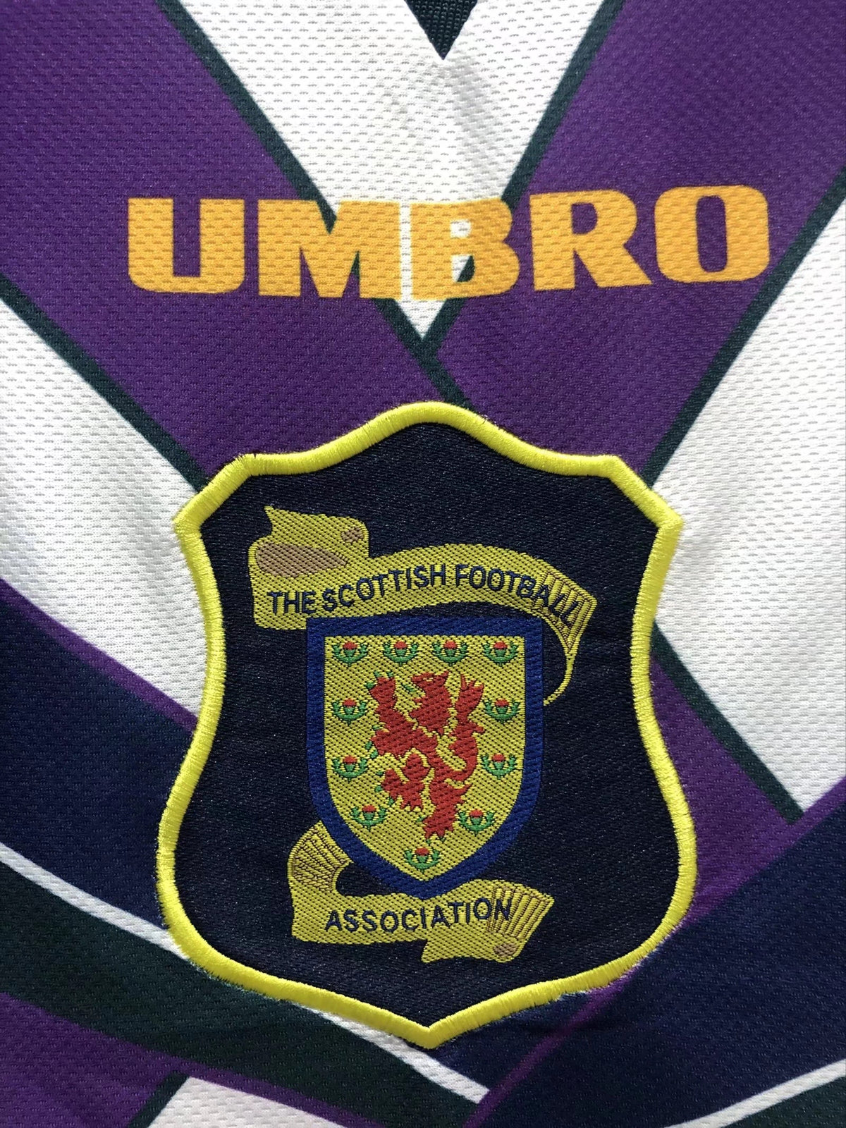 Scotland 1994/96 Away Retro Jersey - detail view