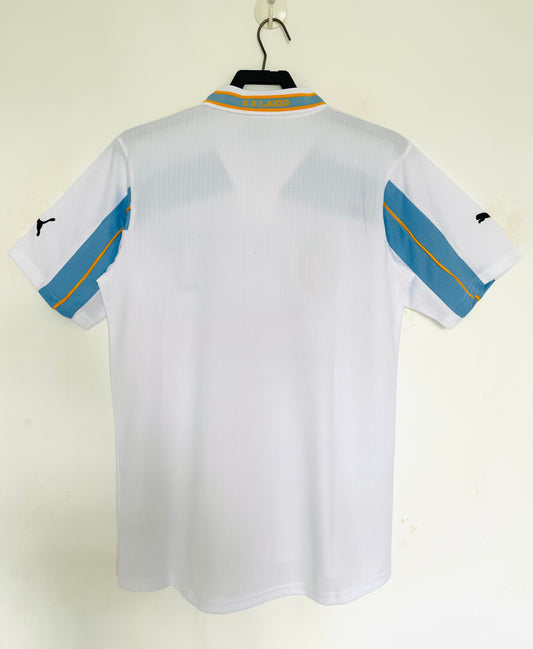 Lazio 2000/01 Away Retro Jersey - back view