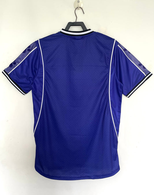 Real Madrid 1997/98 Away Retro Jersey - back view