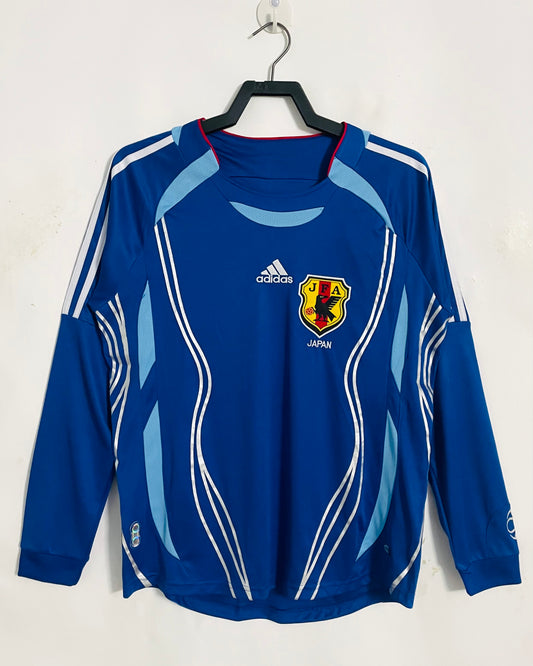Japan 2006 Home Long Sleeve Retro Jersey - front view