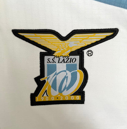 Lazio 2000/01 Away Retro Jersey - detail view