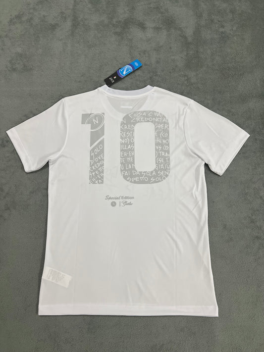 Napoli No. 10 White Special Edition Fan Jersey [KF-002]
