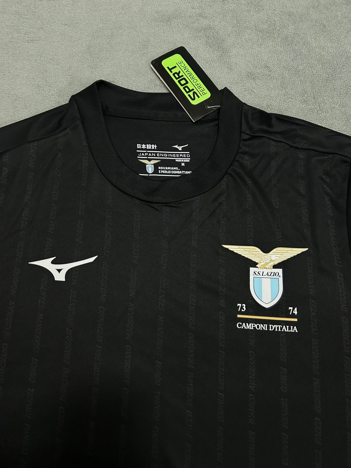 Lazio 2024/25 50th Anniversary Black Fan Jersey [KF-003]