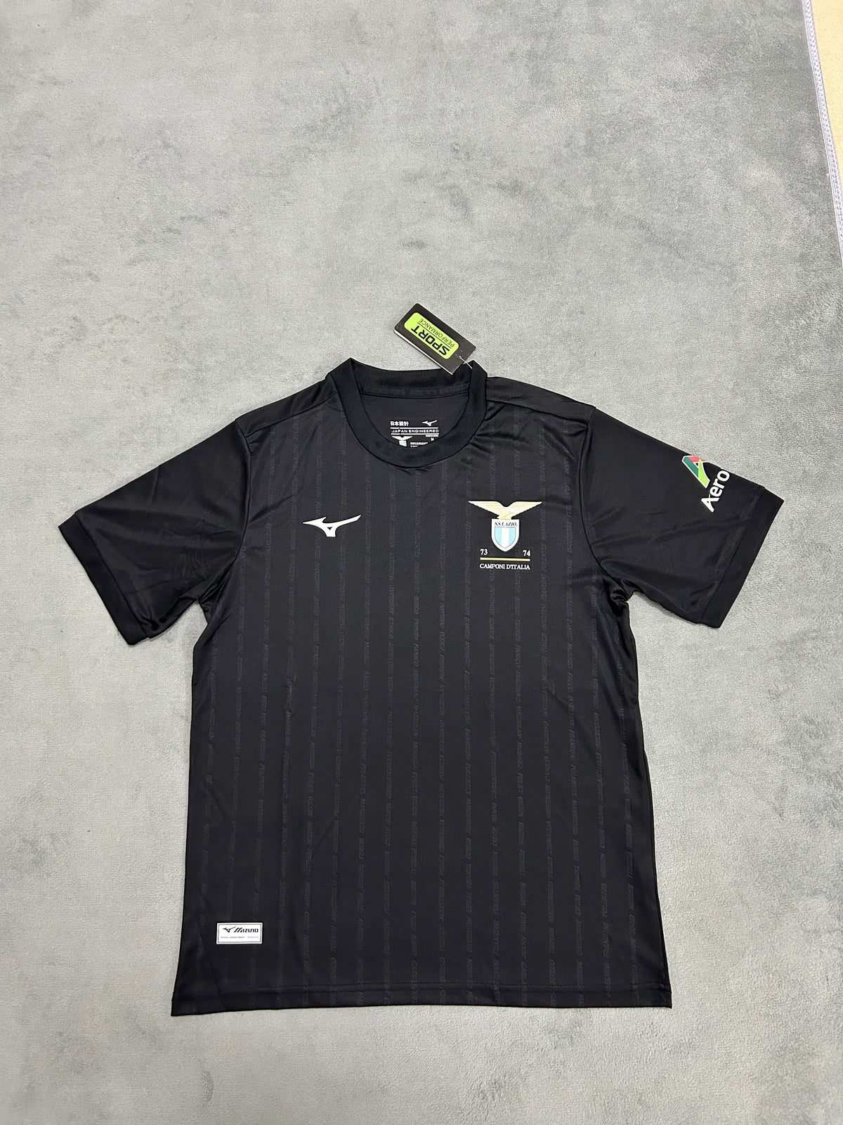 Lazio 2024/25 50th Anniversary Black Fan Jersey [KF-001]