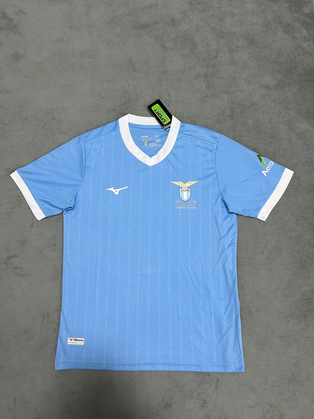 Lazio 2024/25 50th Anniversary Blue Fan Jersey [KF-001]