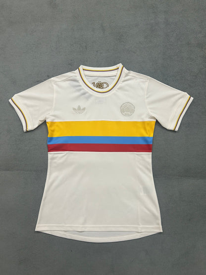 Colombia 2024/25 Women's 100th Anniversary Fan Jersey [KF-001]
