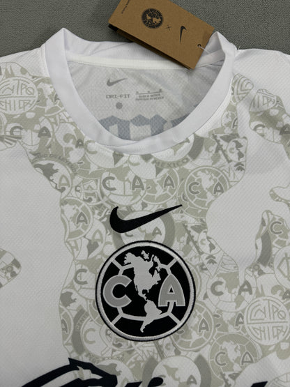 Club America 2024/25 Long Sleeve Fan Goalkeeper Jersey [KF-003]