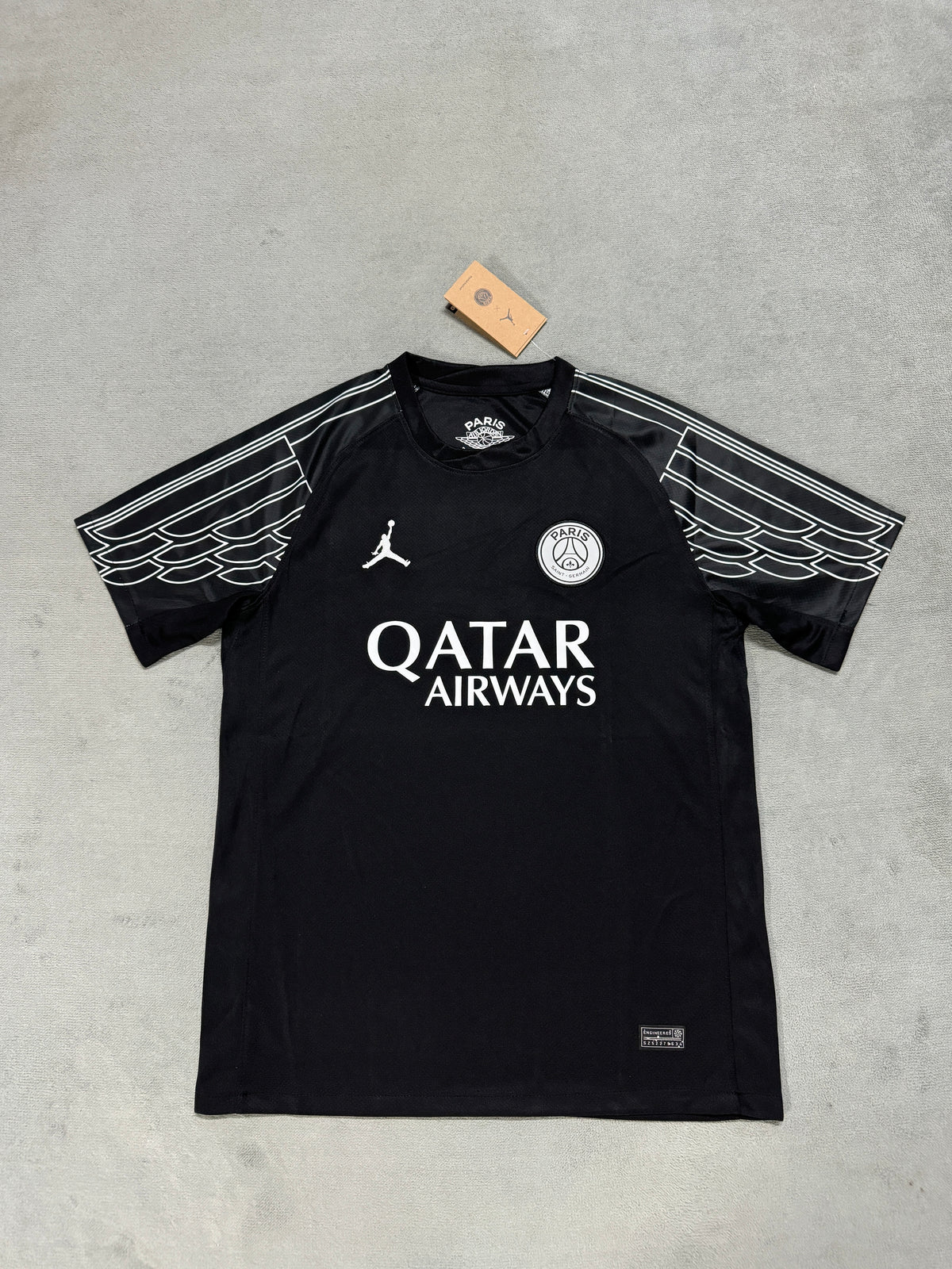 Paris Saint-Germain 2024/25 Fourth Black Fan Jersey [KF-001]