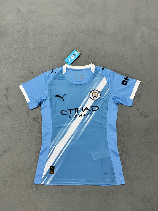 Manchester City 2025/26 Home Women's Fan Jersey [KF-001]