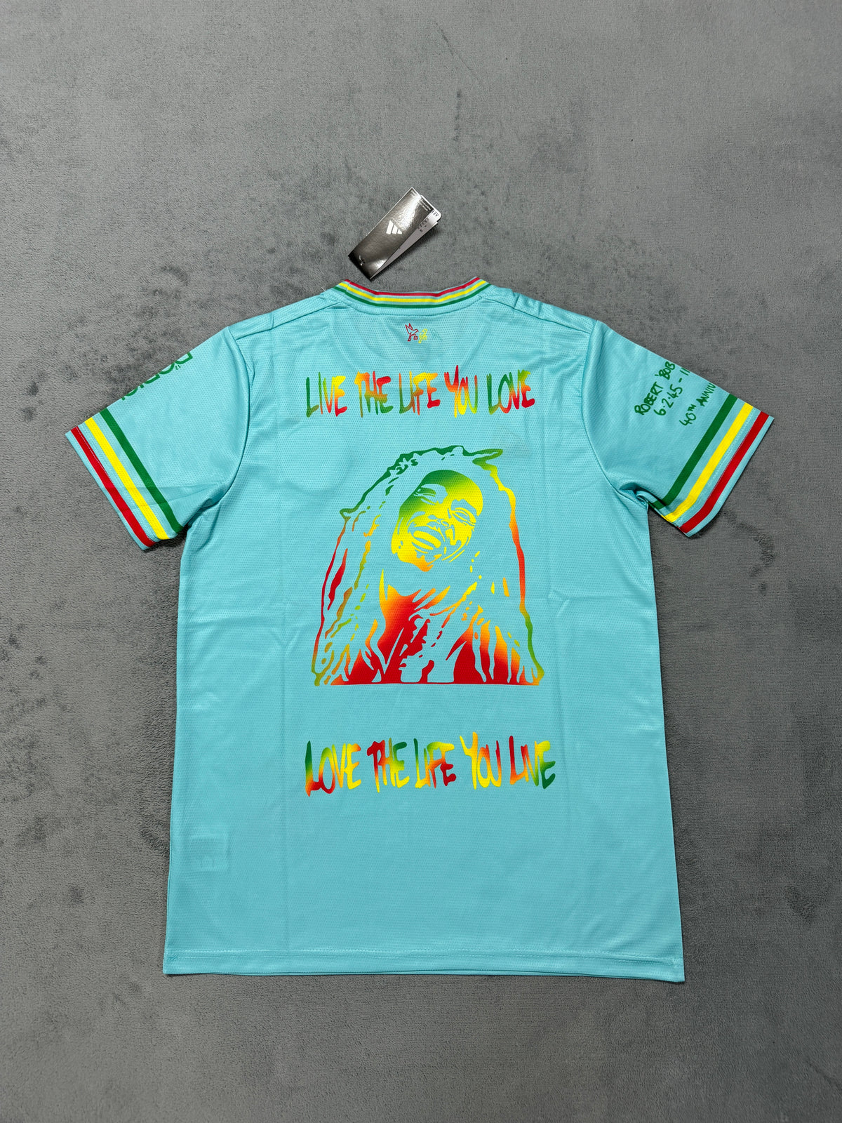 Ajax 2025/26 Graffiti Edition Fan Jersey - Light Blue [KF-002]