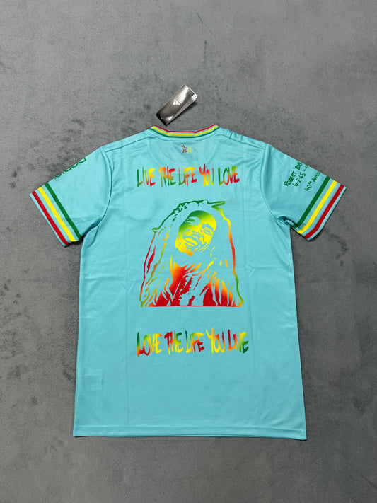 Ajax 2025/26 Graffiti Edition Fan Jersey - Light Blue [KF-002]