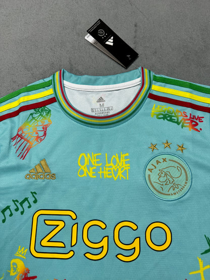 Ajax 2025/26 Graffiti Edition Fan Jersey - Light Blue [KF-003]