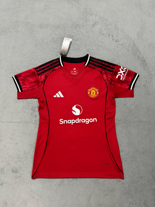 Manchester United 2025/26 Home Women's Fan Jersey [KF-001]