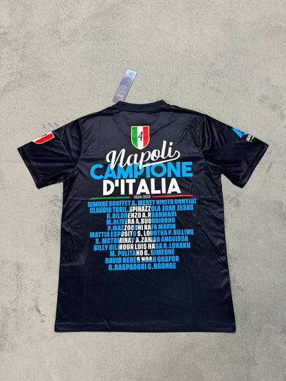 Napoli 2025/26 Dark Navy Fan Jersey - Champion Edition Champion [KF-002]