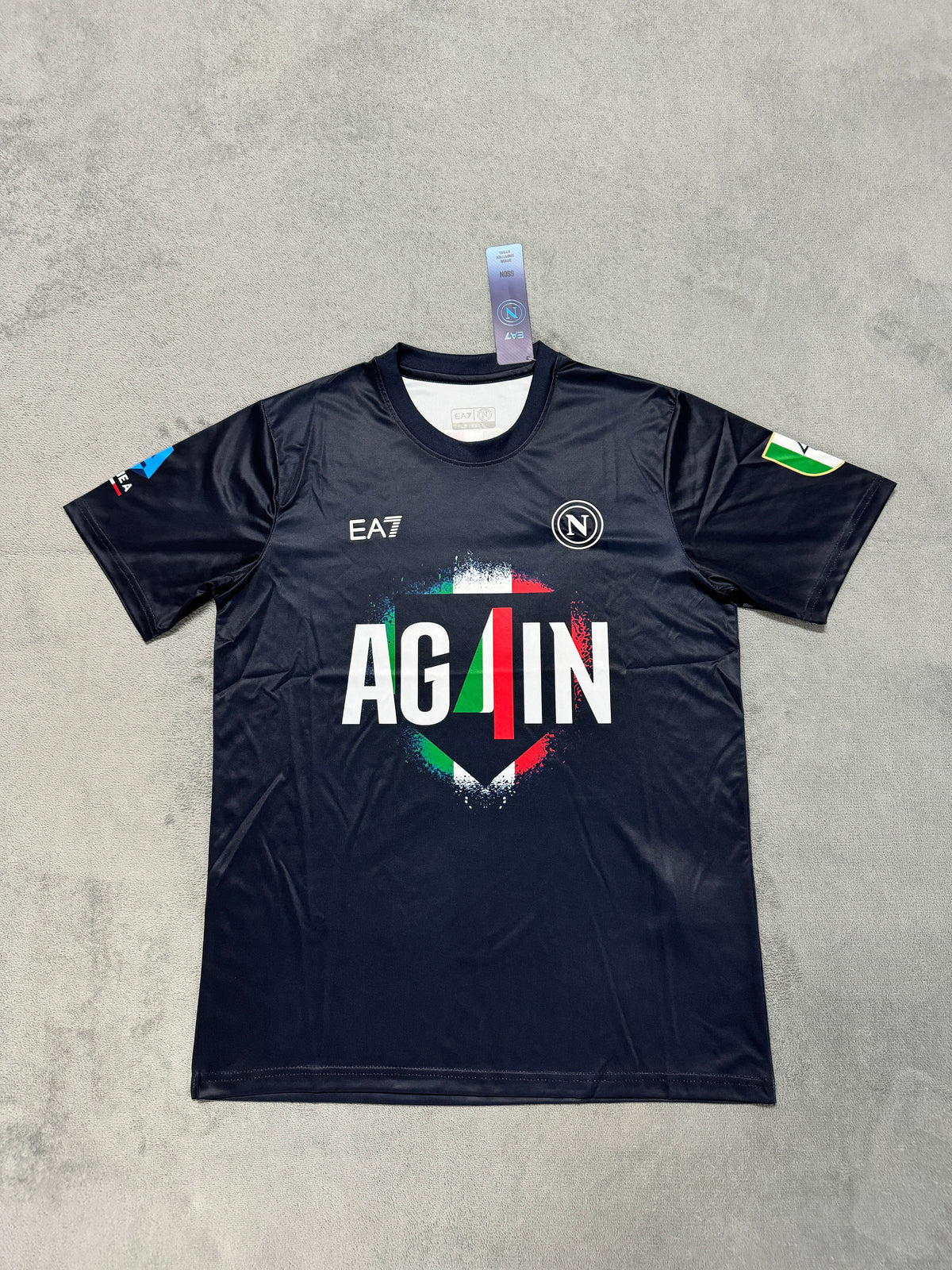 Napoli 2025/26 Dark Navy Fan Jersey - Champion Edition Champion [KF-001]