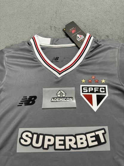 Sao Paulo 2025/26 Women's Gray Fan Jersey [KF-003]
