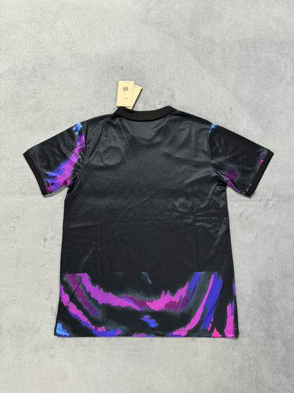 Paris Saint-Germain 2025/26 Special Edition Black Fan Jersey - Purple [KF-002]