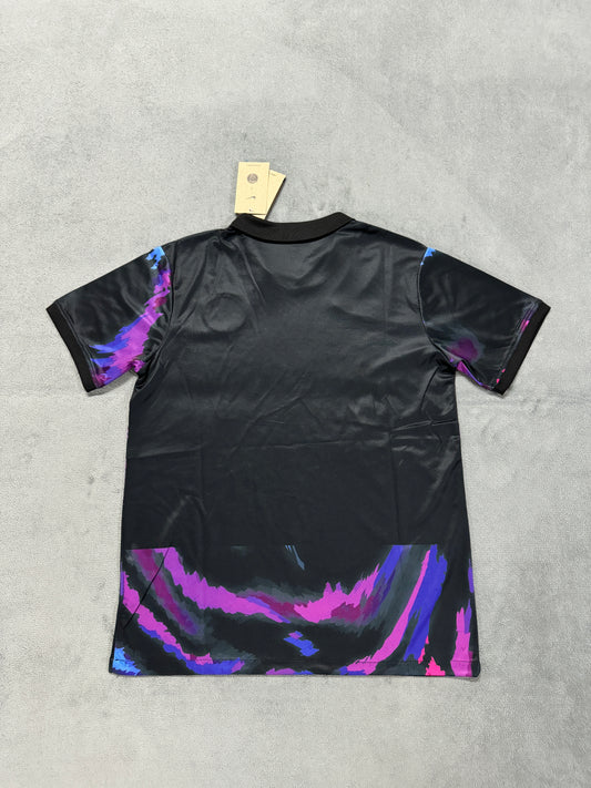 Paris Saint-Germain 2025/26 Special Edition Black Fan Jersey - Purple [KF-002]